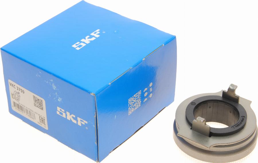 SKF VKC 3759 - Выжимной подшипник сцепления onlydrive.pro