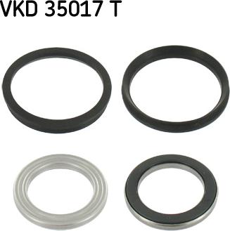 SKF VKD 35017 T - Rullalaakeri, jousijalkalaakeri onlydrive.pro