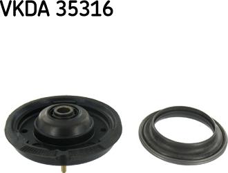 SKF VKDA 35316 - Опора стойки амортизатора, подушка onlydrive.pro