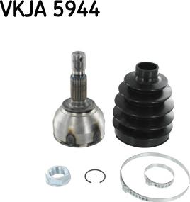 SKF VKJA 5944 - Шарнирный комплект, ШРУС, приводной вал onlydrive.pro