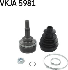 SKF VKJA 5981 - Nivelsarja, vetoakseli onlydrive.pro