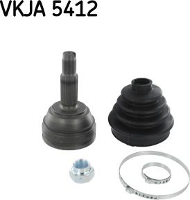 SKF VKJA 5412 - Joint Kit, drive shaft onlydrive.pro