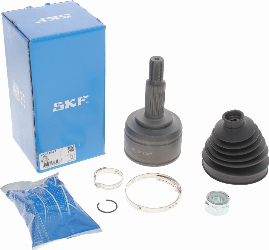 SKF VKJA 5834 - Шарнирный комплект, ШРУС, приводной вал onlydrive.pro