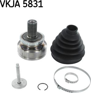 SKF VKJA 5831 - Шарнирный комплект, ШРУС, приводной вал onlydrive.pro