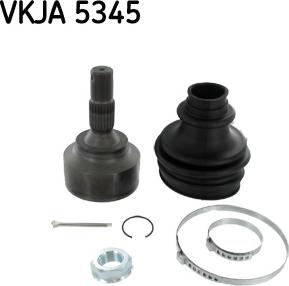 SKF VKJA 5345 - Šarnīru komplekts, Piedziņas vārpsta onlydrive.pro