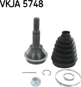 SKF VKJA 5748 - Nivelsarja, vetoakseli onlydrive.pro