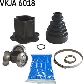 SKF VKJA 6018 - Liigendlaager, veovõll onlydrive.pro