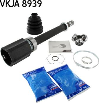 SKF VKJA 8939 - Nivelsarja, vetoakseli onlydrive.pro