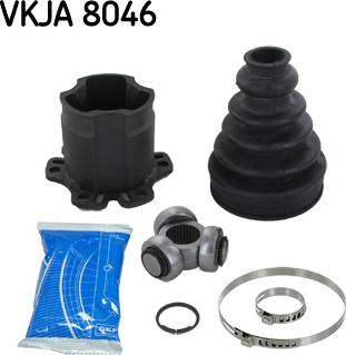 SKF VKJA 8046 - Шарнирный комплект, ШРУС, приводной вал onlydrive.pro