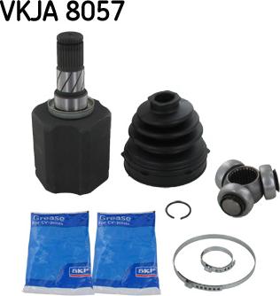 SKF VKJA 8057 - Nivelsarja, vetoakseli onlydrive.pro