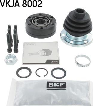 SKF VKJA 8002 - Шарнирный комплект, ШРУС, приводной вал onlydrive.pro