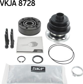 SKF VKJA 8728 - Шарнирный комплект, ШРУС, приводной вал onlydrive.pro