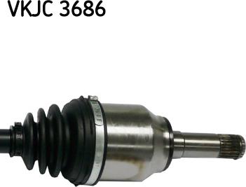 SKF VKJC 3686 - Drive Shaft onlydrive.pro