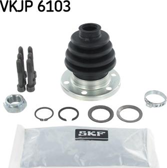 SKF VKJP 6103 - Gofruotoji membrana, kardaninis velenas onlydrive.pro