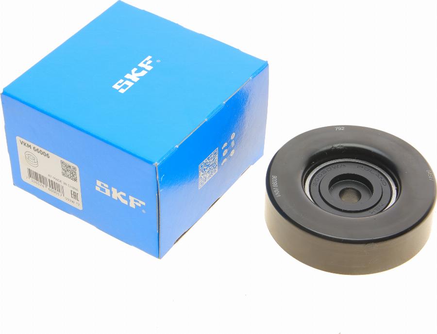 SKF VKM 66006 - Ролик, поликлиновый ремень onlydrive.pro