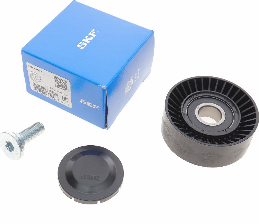 SKF VKM 61053 - Ролик, поликлиновый ремень onlydrive.pro