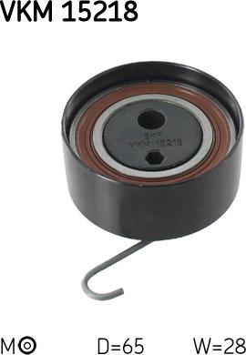 SKF VKM 15218 - Kiristysrulla, hammashihnat onlydrive.pro