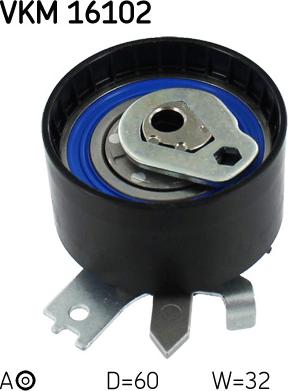 SKF VKM 16102 - Pingutusrull,Hammasrihm onlydrive.pro