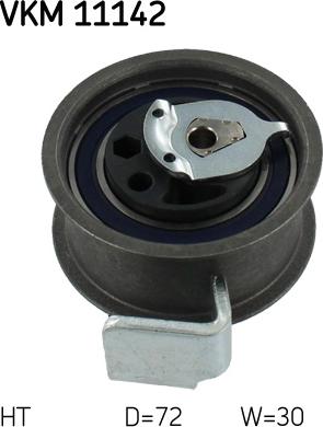 SKF VKM 11142 - Tensioner Pulley, timing belt onlydrive.pro