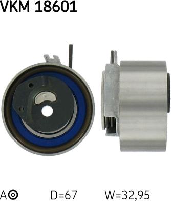 SKF VKM 18601 - Tensioner Pulley, timing belt onlydrive.pro