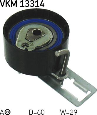 SKF VKM 13314 - Tensioner Pulley, timing belt onlydrive.pro