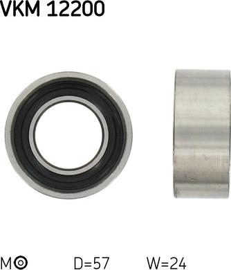 SKF VKM 12200 - Kiristysrulla, hammashihnat onlydrive.pro