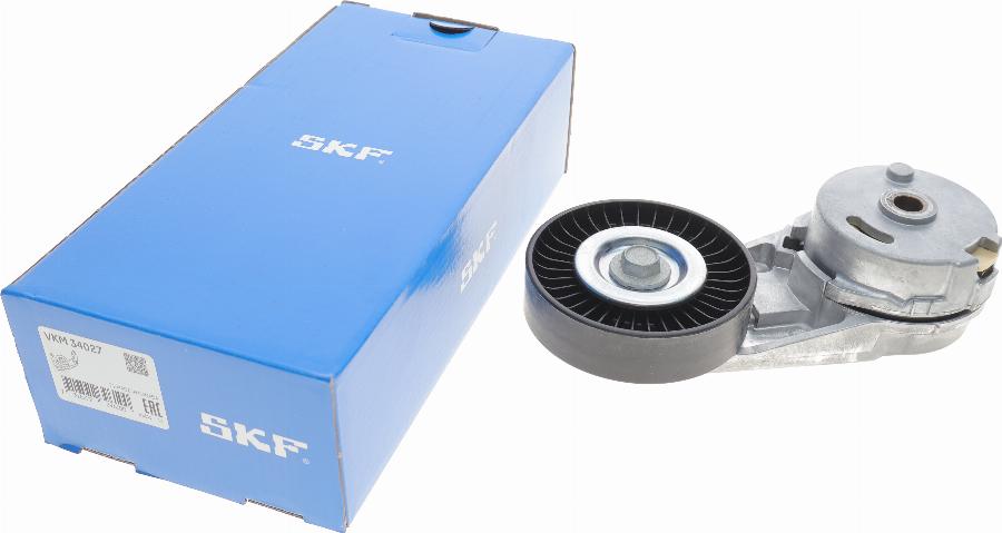 SKF VKM 34027 - Kreipiantysis skriemulys, V formos rumbuotas diržas onlydrive.pro