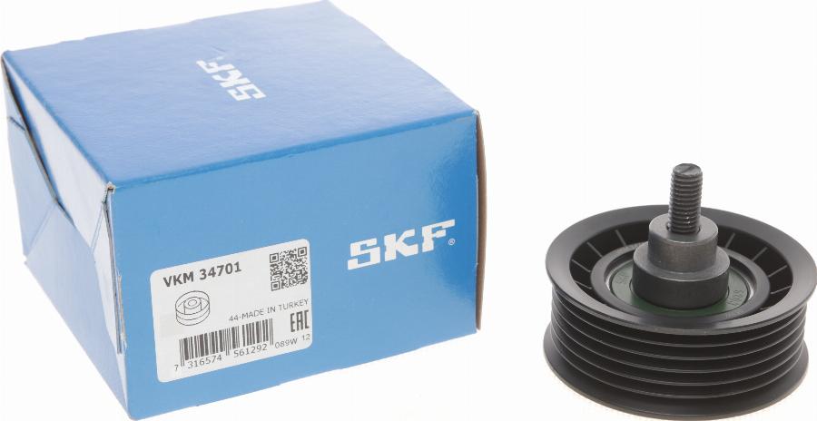 SKF VKM 34701 - Ролик, поликлиновый ремень onlydrive.pro