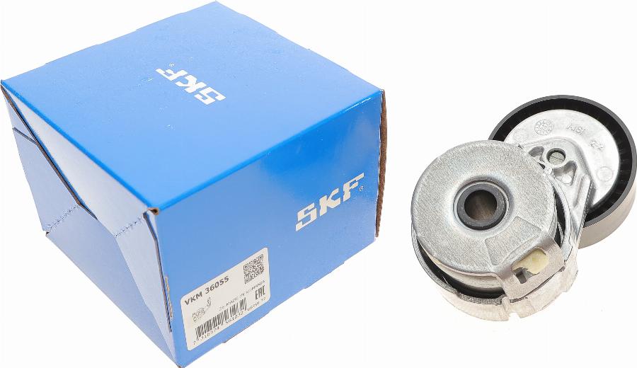 SKF VKM 36055 - Kreipiantysis skriemulys, V formos rumbuotas diržas onlydrive.pro