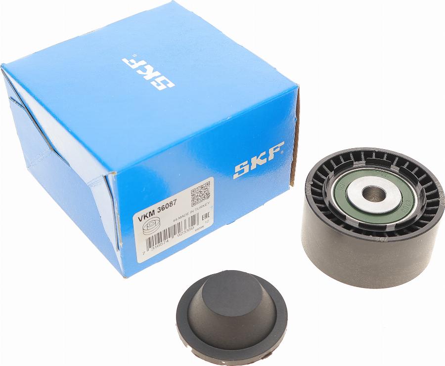 SKF VKM 36087 - Ролик, поликлиновый ремень onlydrive.pro