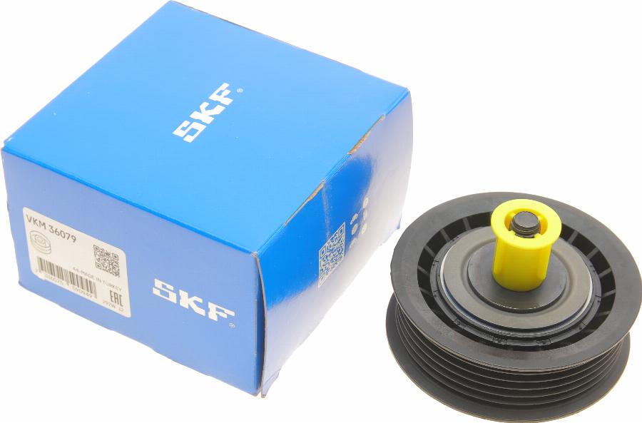 SKF VKM 36079 - Pulley, v-ribbed belt onlydrive.pro