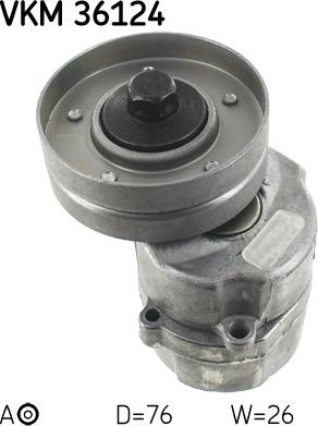 SKF VKM 36124 - Seade / juhtrull,soonrihm onlydrive.pro