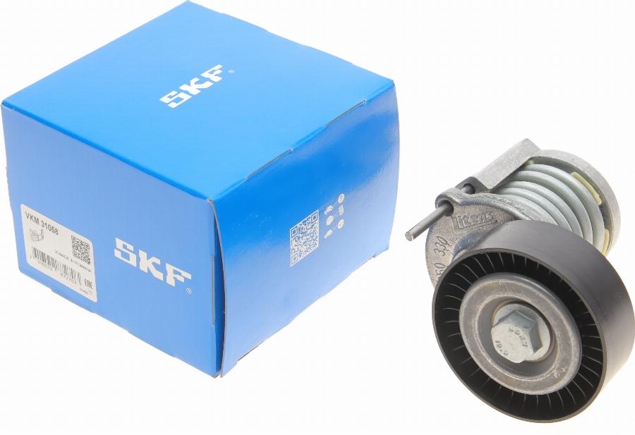 SKF VKM 31058 - Parazīt / Vadrullītis, Ķīļrievu siksna onlydrive.pro