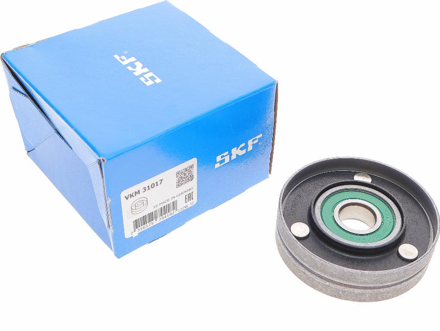 SKF VKM 31017 - Pulley, v-ribbed belt onlydrive.pro