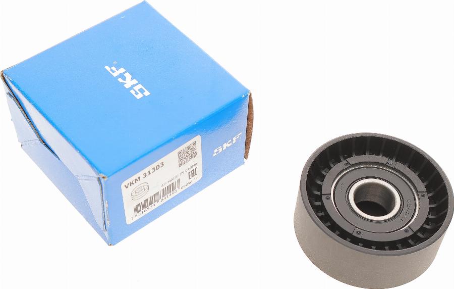 SKF VKM 31303 - Parazīt / Vadrullītis, Ķīļrievu siksna onlydrive.pro