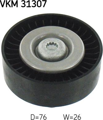 SKF VKM 31307 - Ohjainrulla, moniurahihna onlydrive.pro