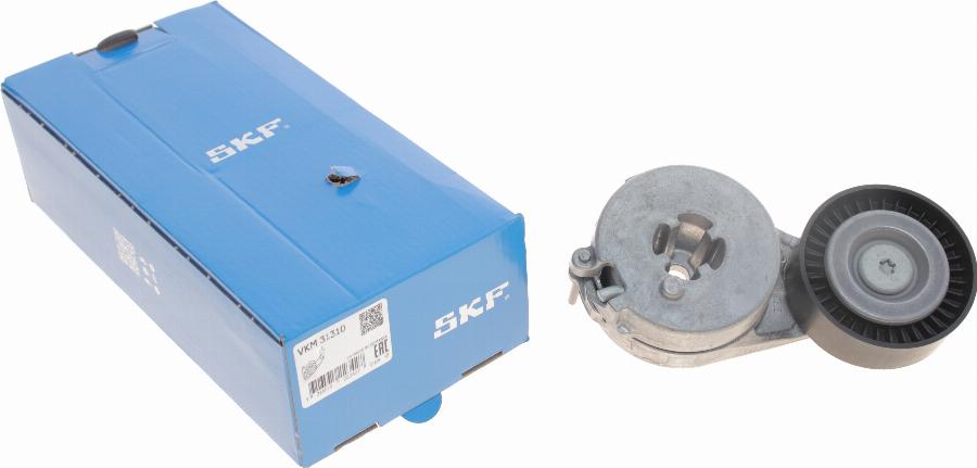 SKF VKM 31310 - Kreipiantysis skriemulys, V formos rumbuotas diržas onlydrive.pro