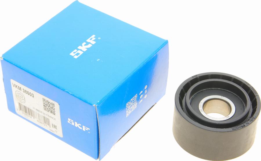 SKF VKM 38603 - Parazīt / Vadrullītis, Ķīļrievu siksna onlydrive.pro