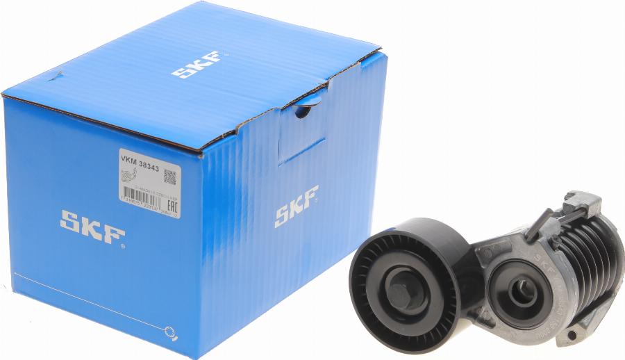 SKF VKM 38343 - Parazīt / Vadrullītis, Ķīļrievu siksna onlydrive.pro