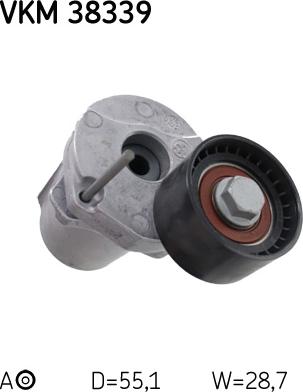 SKF VKM 38339 - Seade / juhtrull,soonrihm onlydrive.pro