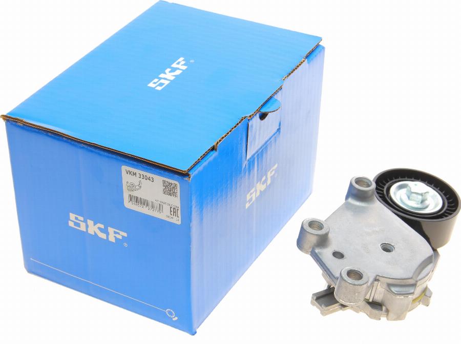 SKF VKM 33043 - Parazīt / Vadrullītis, Ķīļrievu siksna onlydrive.pro