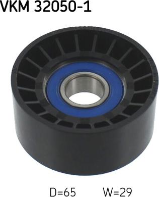 SKF VKM 32050-1 - Pulley, v-ribbed belt onlydrive.pro