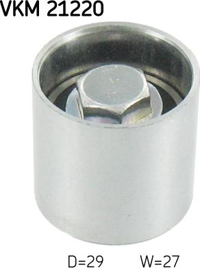 SKF VKM 21220 - Ohjainrulla, hammashihna onlydrive.pro