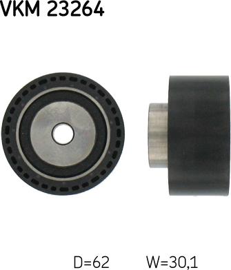 SKF VKM 23264 - Ohjainrulla, hammashihna onlydrive.pro