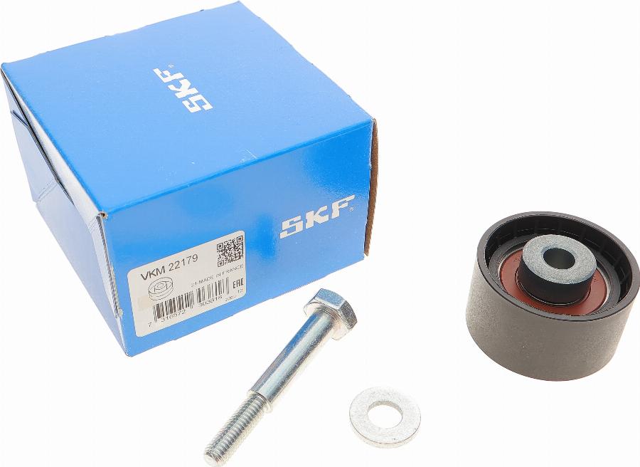 SKF VKM 22179 - Kreipiantysis skriemulys, paskirstymo diržas onlydrive.pro