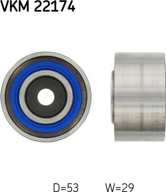 SKF VKM 22174 - Направляющий ролик, зубчатый ремень ГРМ onlydrive.pro