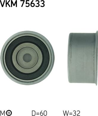 SKF VKM 75633 - Kiristysrulla, hammashihnat onlydrive.pro