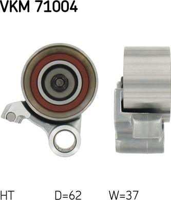 SKF VKM 71004 - Tensioner Pulley, timing belt onlydrive.pro