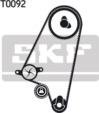 SKF VKMA 90008 - Timing Belt Set onlydrive.pro