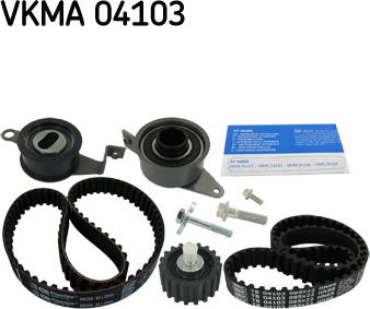 SKF VKMA 04103 - Комплект зубчатого ремня ГРМ onlydrive.pro